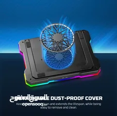  7 ستاند تبريد لابتوب FANTECH NC22 جديد من BLUE BELT