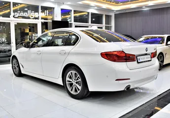  5 BMW 520i ( 2019 Model ) in White Color GCC Specs