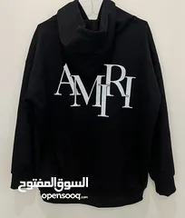  3 Amiri Black Hoodie – Premium Quality