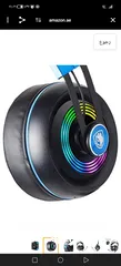  1 سماعة رأس/سماعة - Armor USB Gaming Headset Realtek Gaming Audio خفيفة الوزن RGB إضاءة إلغاء الضوضاء