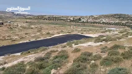  14 ارض للبيع 800م على شارعين من  المالك _ طريق الجامعة الالمانية _ حسبان _ مقابل بلدية حسبان الجديدة