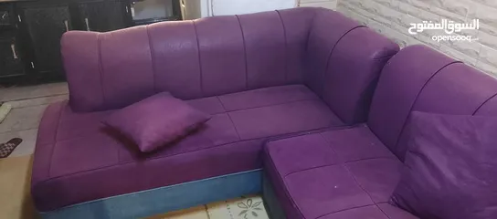  3 طقم كنب مستعمل للبيع بسعر مغري