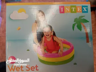  3 بركة  BESTWAY / INTEX جلد اصلي  من الشركة الاصلية