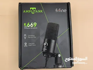  1 للبيع: ميكروفون Fifine K669 USB الأصلي