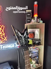  4 Dean Razorback Signature Dimebag Floyd Bio Mech Electric Guitar with Case - 400 JDs