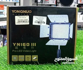  1 YONGNUO YN160 III PRO LED VIDEO LIGHT