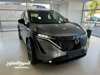  21 NISSAN AIRYA نيسان اريا كهربائيه 2024 كفالة مجموعة بسطامي والصاحب 3 سنوات او 100000كم