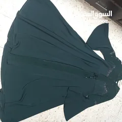  1 عباي لون زيتي للبيع