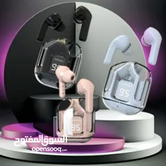  1 سماعات ستيريو بلوتوث صوت عالي ونقي يمكن التحكم في الموسيقى والصوت والرد