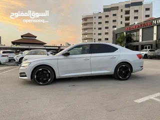  14 سكودا سوبيرب ترخيص 2020 محرك 2000 ديزل جير أوتوماتيك 190 حصان