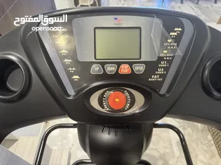  3 جهاز تردميل بحالة جديدة استعمال قليل treadmill