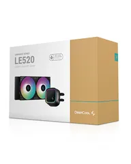  2 افضل تبريد مائي DeepCool LE520 ARGB لجميع المعالجات INTEL+AMD وبسعر حرق