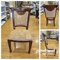  1 4 Chairs of a Dining Set .