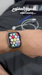  12 ‏Apple Watch Series 7 – ستانلس ستيل 45mm – GPS + Cellular – Graphite