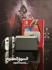  3 Nintendo switch Oled بحاله الجديد