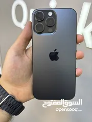  2 IPHONE 16 PRO MAX (1-TB) USED /// ايفون 16 برو ماكس ذاكرة 1 تيرا ذاكرة مستعمل وكاله