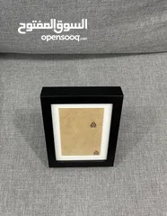  4 Four Photo Wooden Frames Europe Made اربع براويز خشب صنع اوروبا لون جوزي غامق