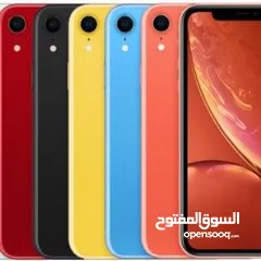  3 ايفون XR سعه 128 قيقا جديد كفاله سنه