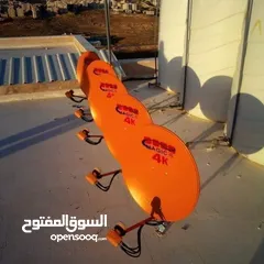  2 نظام  ستالايت كامل شامل التركيب