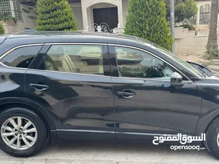  4 مازدا زوم CX9 موديل 2017 وارد الشركة الخياط الاردن الفحص مرفق مع صور