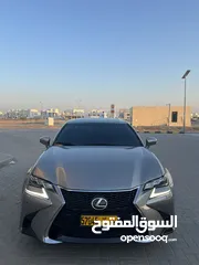  1 لكزس GS 350 F 2018 (داخلية عنابي وكالة)