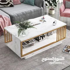  1 طاوله وسطية بتصميم عصري