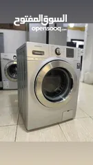  2 غسالة  نوع SAMSUNG  المواصفات:  الحجم 12 كيلو ، 14 برامج متعددة للغسيل سرعة التنشيف 1400 دورة ، فل ا