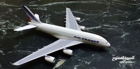  9 نموذج  فاخر مطابق للأصل لطائرة Air France