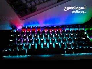  1 كيبورد Gaming full RGB جديد للبيع بسعر مميز.