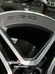  3 /:- جنط مرسيدس GLC /:- اصلي بحالة الوكالة /:- قياس 19 انش