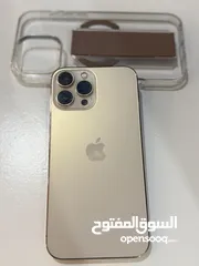  1 ايفون 13 pro max بحالة ممتازه