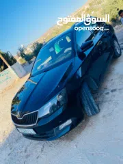  4 سكودا فابيا ستيشن موديل 2016 بحاله ممتازه