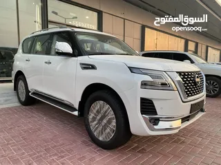  3 نيسان باترول استيشن بلاتينيوم V6 2024