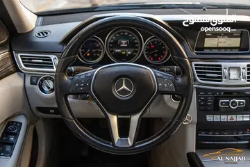  11 Mercedes E200 Avantgarde Amg kit 2015  السيارة وارد و بحالة الوكالة