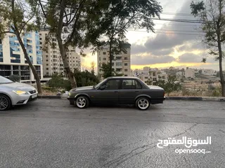  5 بي ام بوز نمر E30 موديل 1988 ماتور ابيض 2000 6سلندر