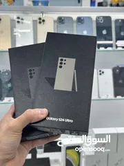  5 جالاكسي S24 Ultra جديد كفالة الوكيل الرسمي BMS (1TB /512GB/256GB)