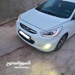  7 هونداي اكسنت ديزل (سولار) 2014 أوتوماتيك أصل خصوصي (برايفت)