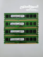  2 RAM : 16 GB DDR3 1600 4×4 Samsung