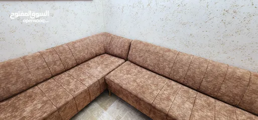  4 زاوية كنب صالون بحالة جيده