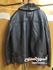  6 سترة جلد ستاتي فخمة مبطنة من الداخل