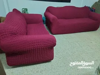  4 كفر كنب تركي للبيع 7 مقاعد ثلاثية ثنائية مفردتين  سعر الشراء 45  بيعر البيع 15 د