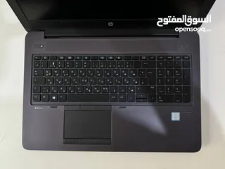  6 كرت خارجي 4 كيكا نفيديا رام 16 ssd m.2 512 معالج HQ لابتوب كيمنك وتصاميم HP ZBOOK G3