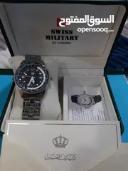  1 Swiss Military chrono 20021 (ساعة سويس ميليتاري ( ملكيه اهداء ملكي