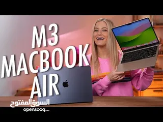  6 M3 16GB/512GB ماك بوك اير 13.6 انش /  13.6inch MacBook Air M3 16GB/512GB