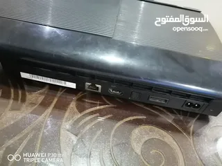  3 Ps3 super slim fiha 500gb 2 mannette w26 jeux سوني 3 سوبر سليم لديه 500 gb  26 لعبة