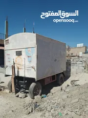  1 كرفان عربايه سحب يصلح قهوه أو أي مشروع