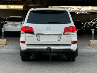  4 لكزس LX570 s خليجي 2009