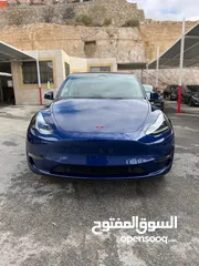  3 TESLA MODEL Y 2023 تيسلا فحص كامل سبع مقاعد ممشى قليل شبه زيرو