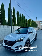  2 هونداي توسان 2016 فل مسكر ديزل/ بانوراما / هاند كهربا / عدسات زنون / فحص نخبب