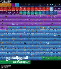  16 حسابات فورت نايت مختلفة سكنات كثير و عرق ايتم شوب و أشياء نادرة